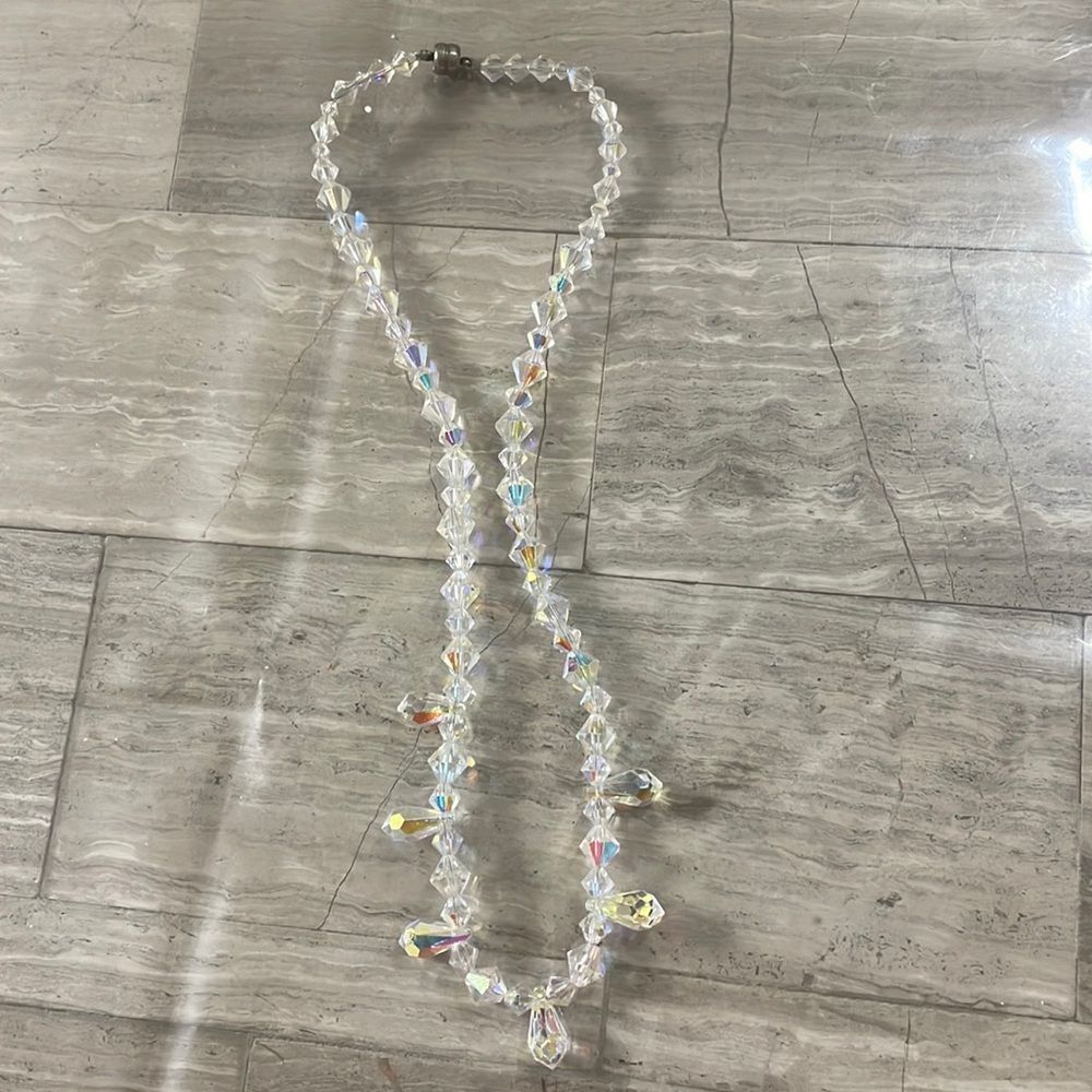 Crystal clear necklace